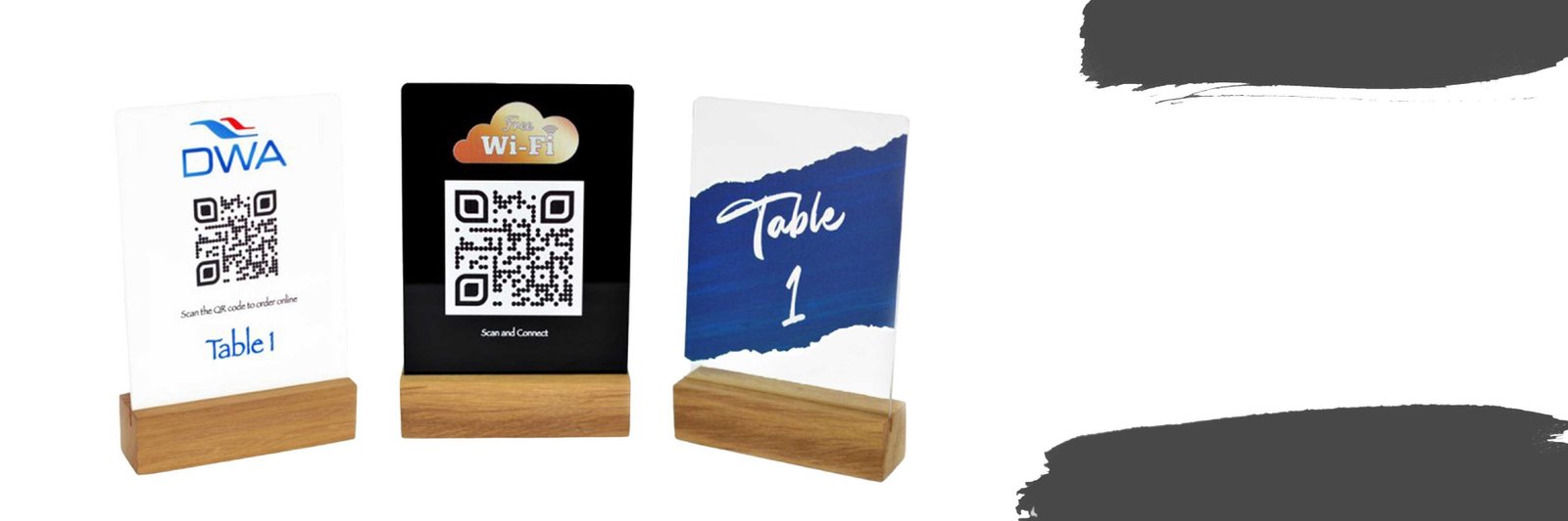 Table Top Menu